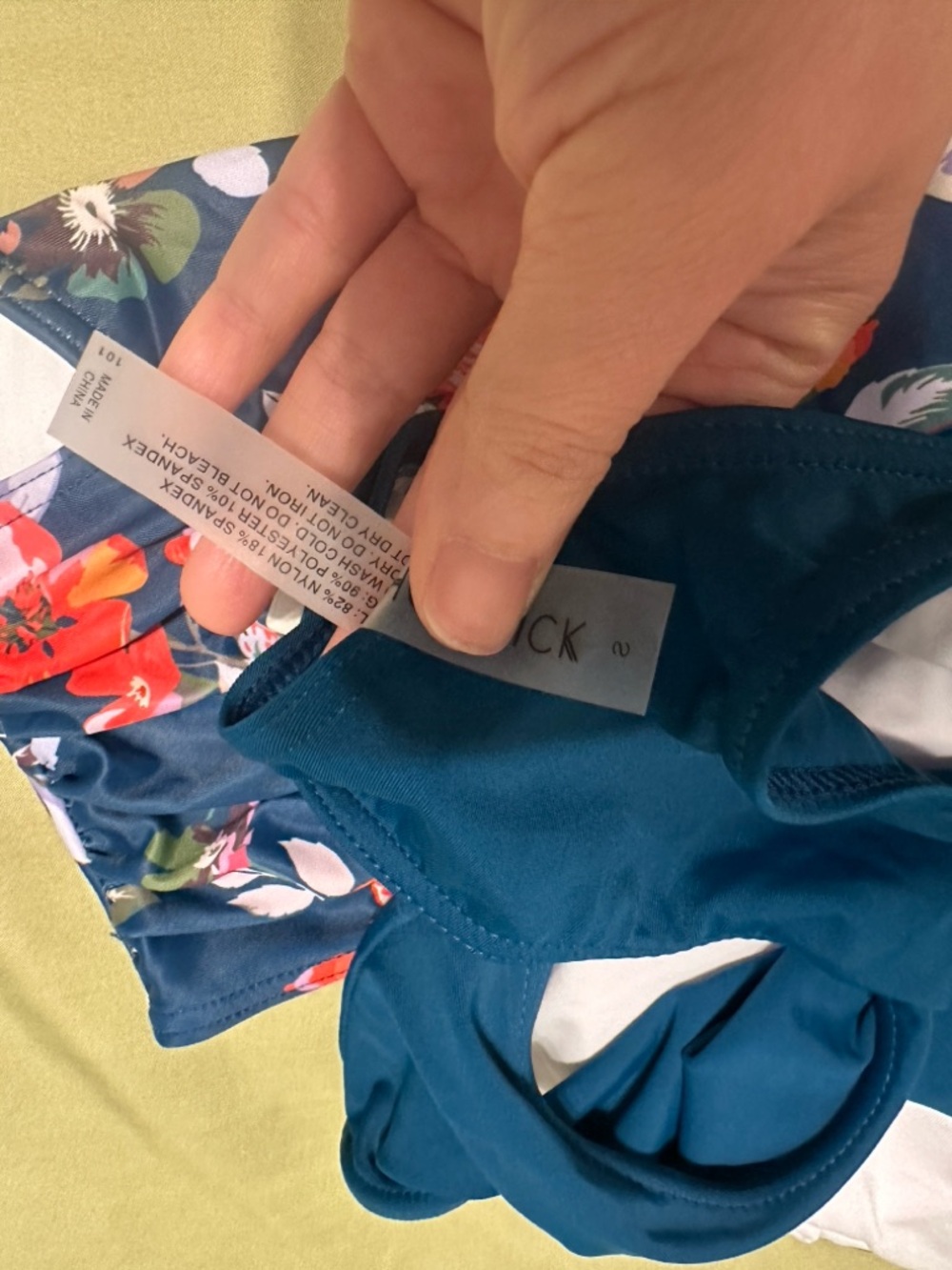 Holipick Deep Teal Racerback Swim Top - Picture 5 of 5